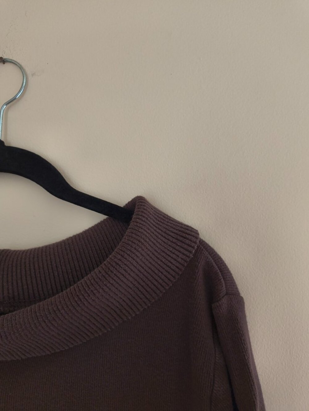 Chocolate Brown Rafaella Cown Neck Sweater
